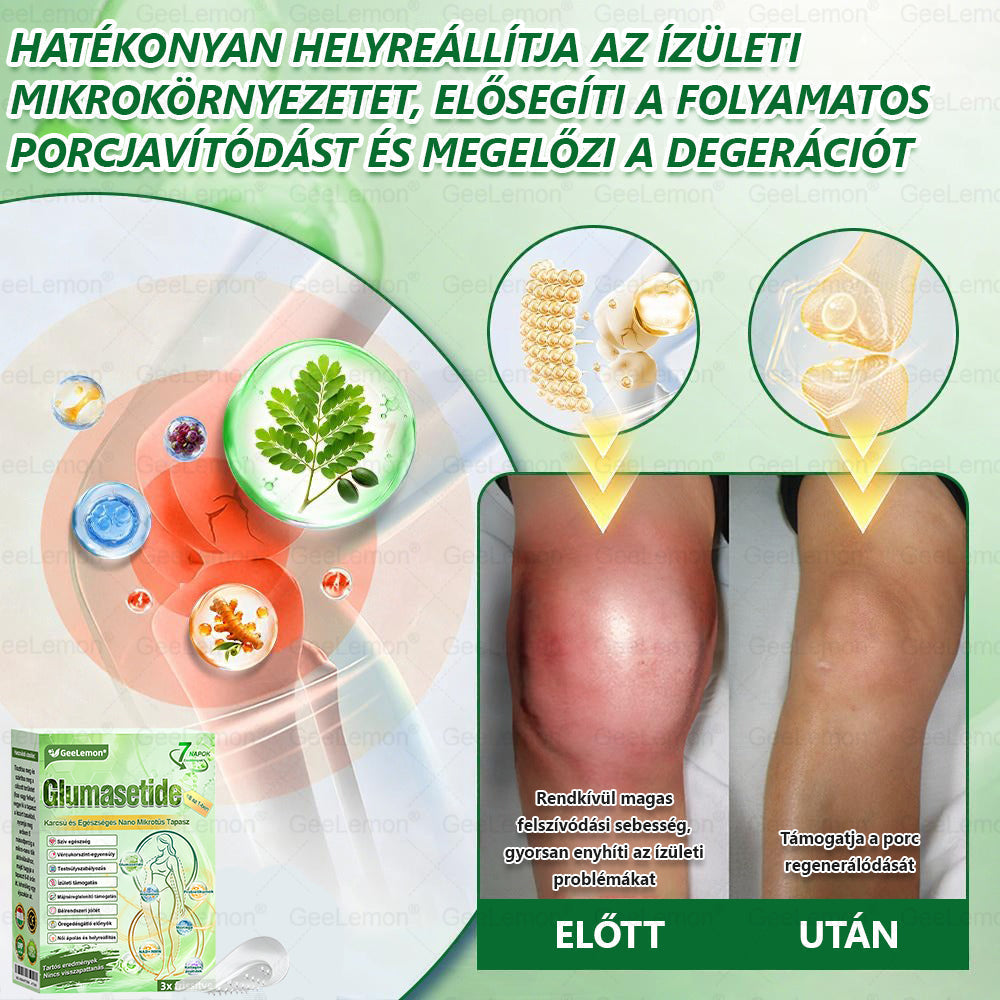 🎡 Hivatalos tanúsítás🔥 Több ezer elégedett felhasználó Magyarországon| 🤍𝐆𝐞𝑒𝐿𝑒𝐦𝐨𝐧® Glumasetide 10 az 1-ben Karcsú és Egészséges Nano Mikrotűs Tapasz 🇭🇺