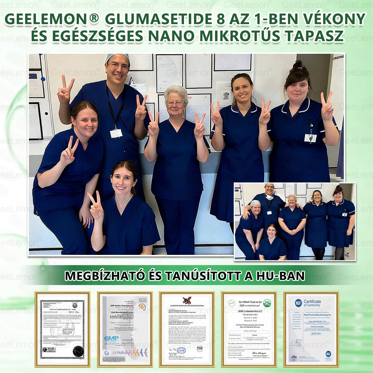 🎡 Hivatalos tanúsítás🔥 Több ezer elégedett felhasználó Magyarországon| 🤍𝐆𝐞𝑒𝐿𝑒𝐦𝐨𝐧® Glumasetide 10 az 1-ben Karcsú és Egészséges Nano Mikrotűs Tapasz 🇭🇺