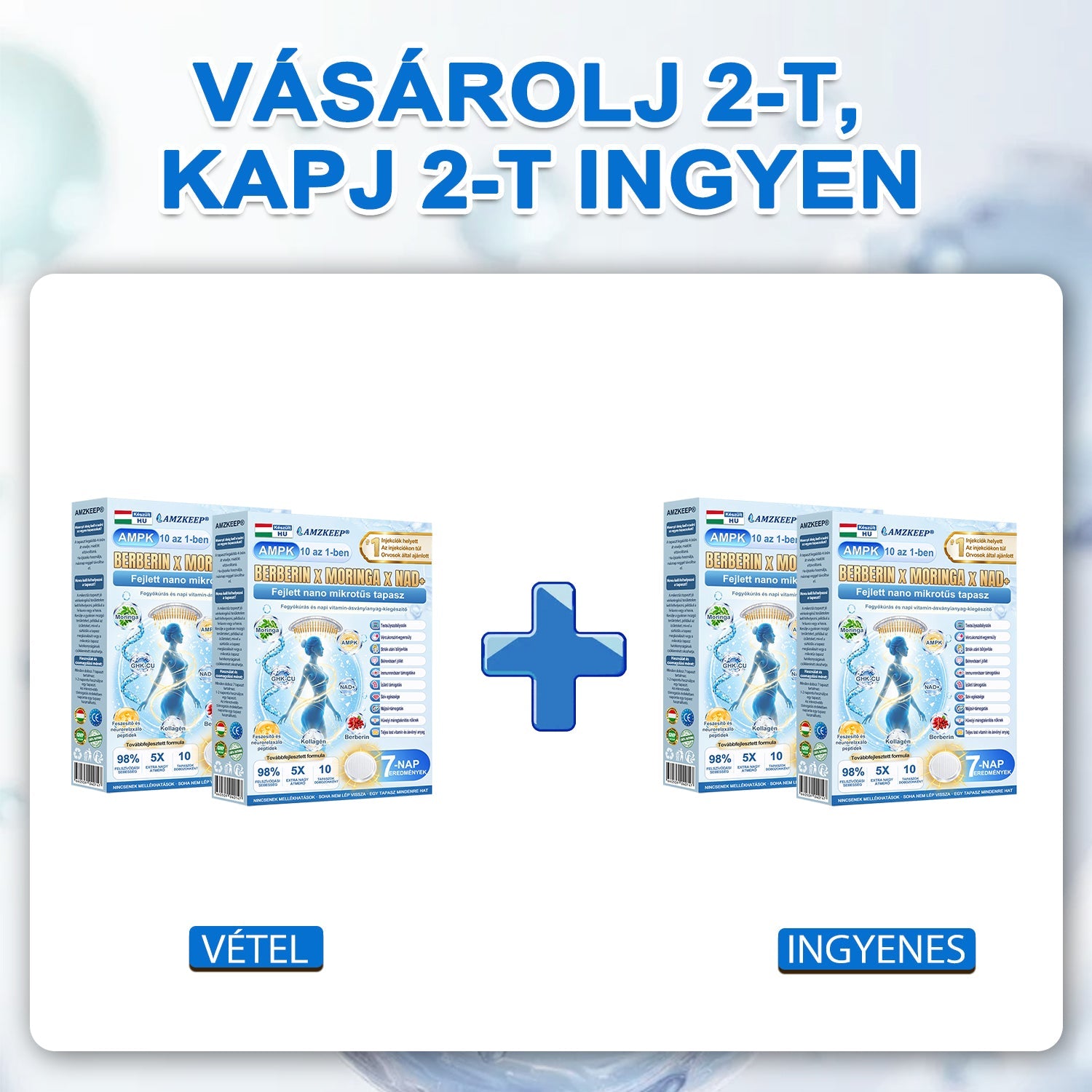💰 Veszel 2-t 2-t kapsz ajándékba – Akár 18 kg fogyás!
