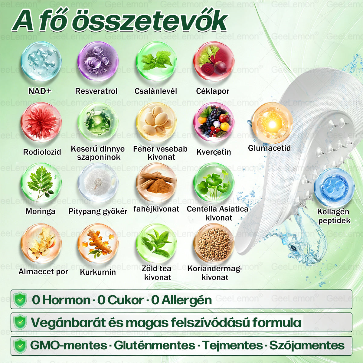 🎡 Hivatalos tanúsítás🔥 Több ezer elégedett felhasználó Magyarországon| 🤍𝐆𝐞𝑒𝐿𝑒𝐦𝐨𝐧® Glumasetide 10 az 1-ben Karcsú és Egészséges Nano Mikrotűs Tapasz 🇭🇺