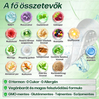 🎡 Hivatalos tanúsítás🔥 Több ezer elégedett felhasználó Magyarországon| 🤍𝐆𝐞𝑒𝐿𝑒𝐦𝐨𝐧® Glumasetide 10 az 1-ben Karcsú és Egészséges Nano Mikrotűs Tapasz 🇭🇺