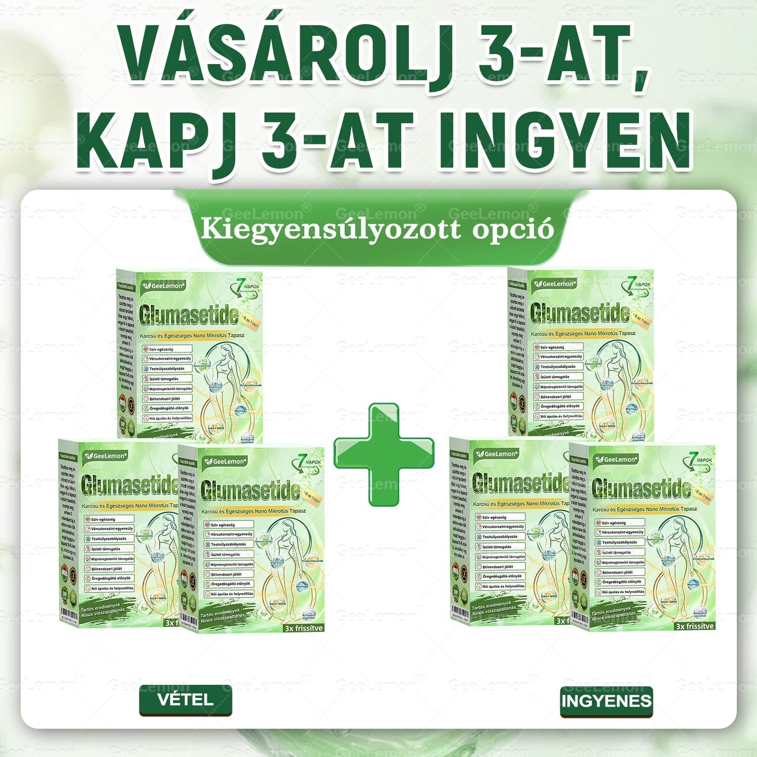 6 doboz – Akár 38 kg fogyás