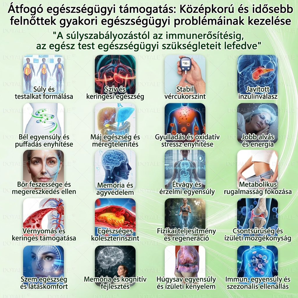 🚀 DOTALE Metabolic Nano Microneedle Patch (Naponta mindössze egyszeri használat · Látható változások akár 7 nap alatt)